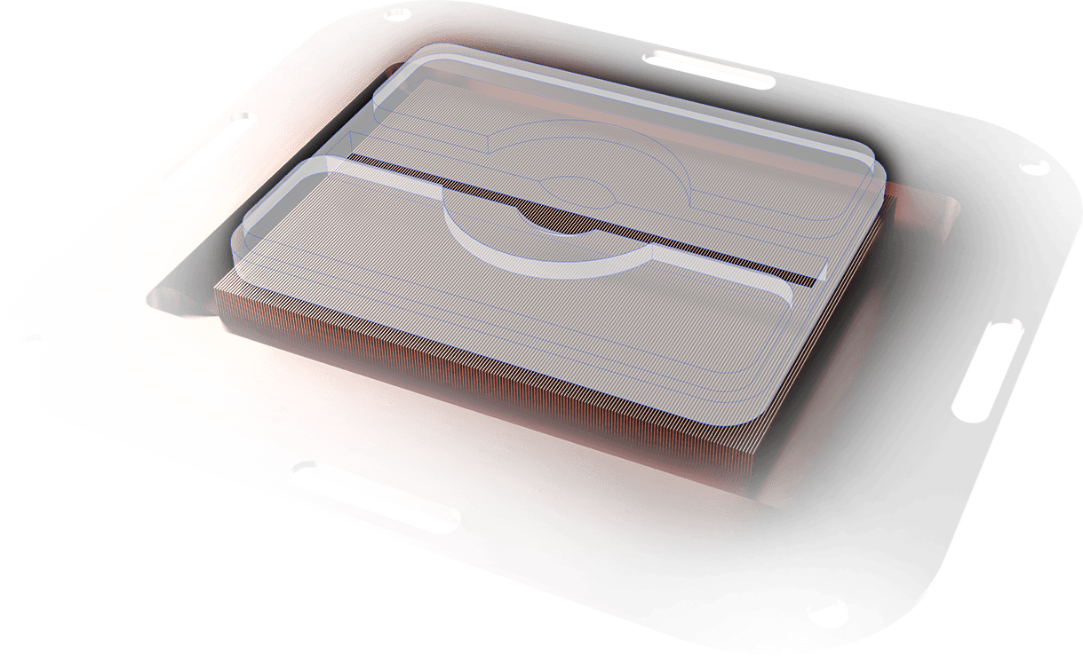 Full-Plane & Screwless Copper Base Top